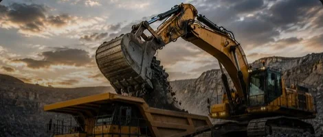 Maquinaria hidráulica para minería
